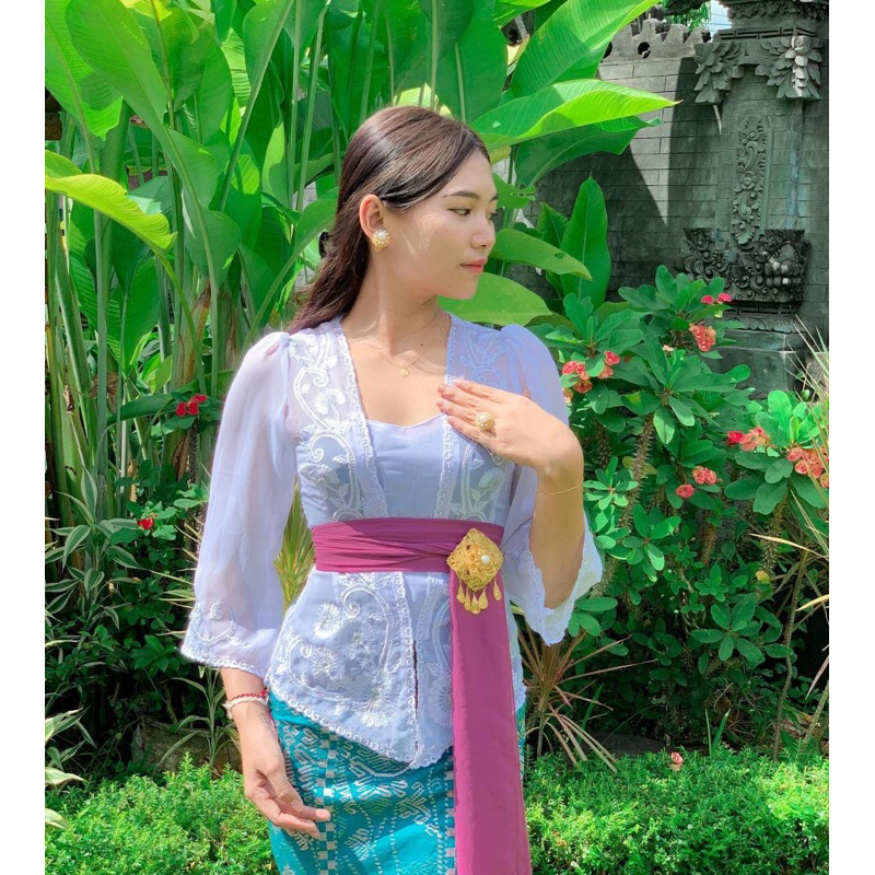 kebaya jadi bordir bali // kebaya jadi bordir kekinian