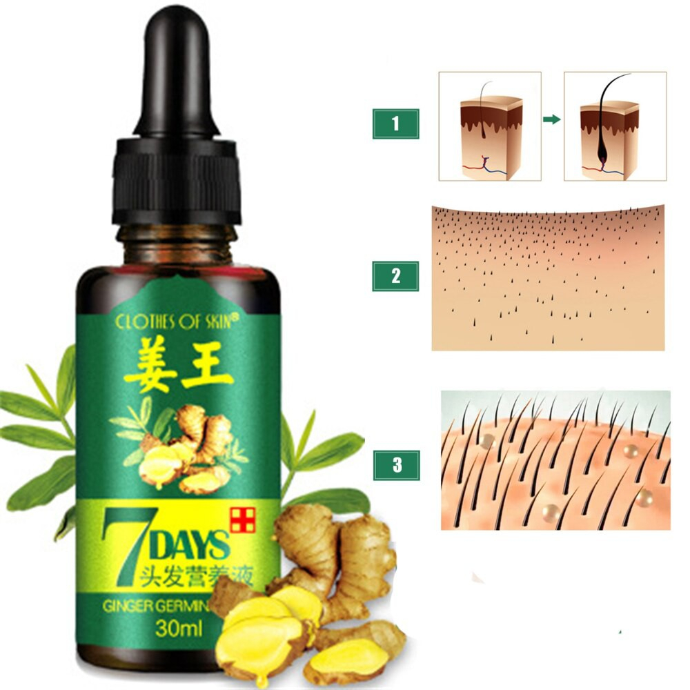 [COD] Serum Rambut 7 DAYS HAIR CARE Growth Essential Oil Ginger