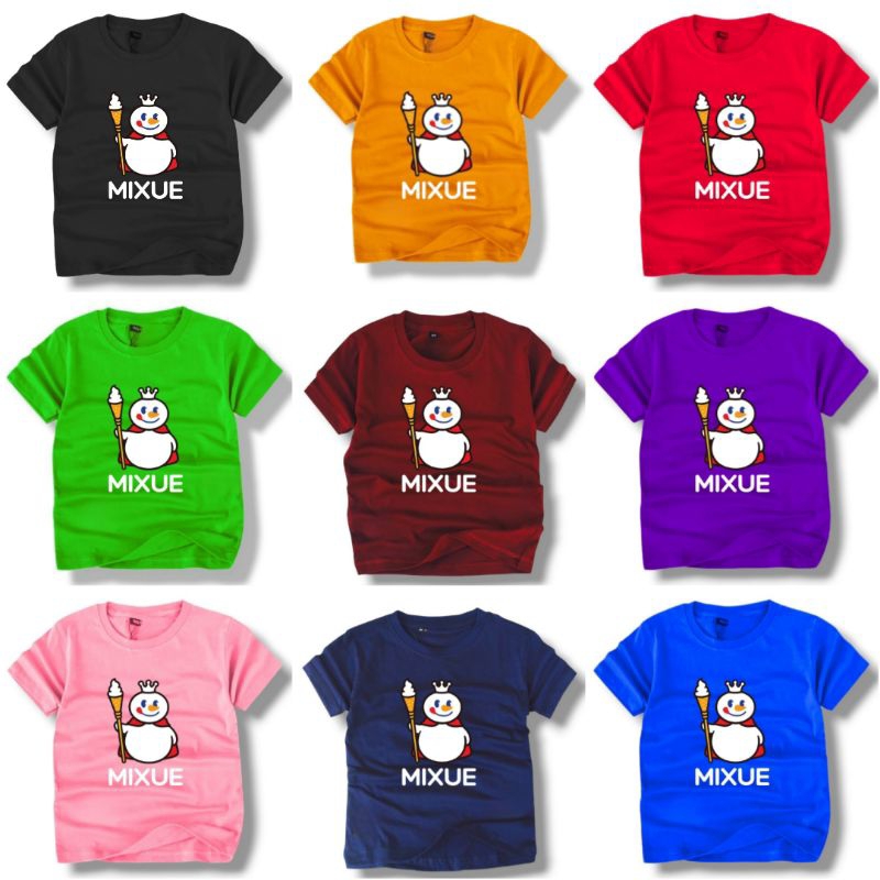 PROMO KAOS MIXUE 11 WARNA...!!!BAJU ANAK//KAOS ANAK//PAKAIAN ANAK//KAOS KARAKTER//SUPERHERO//KARTUN//REALPICT//TERLARIS//TERMURAH//USIA 1-9 TAHUN//TERLUCU//KARAKTER