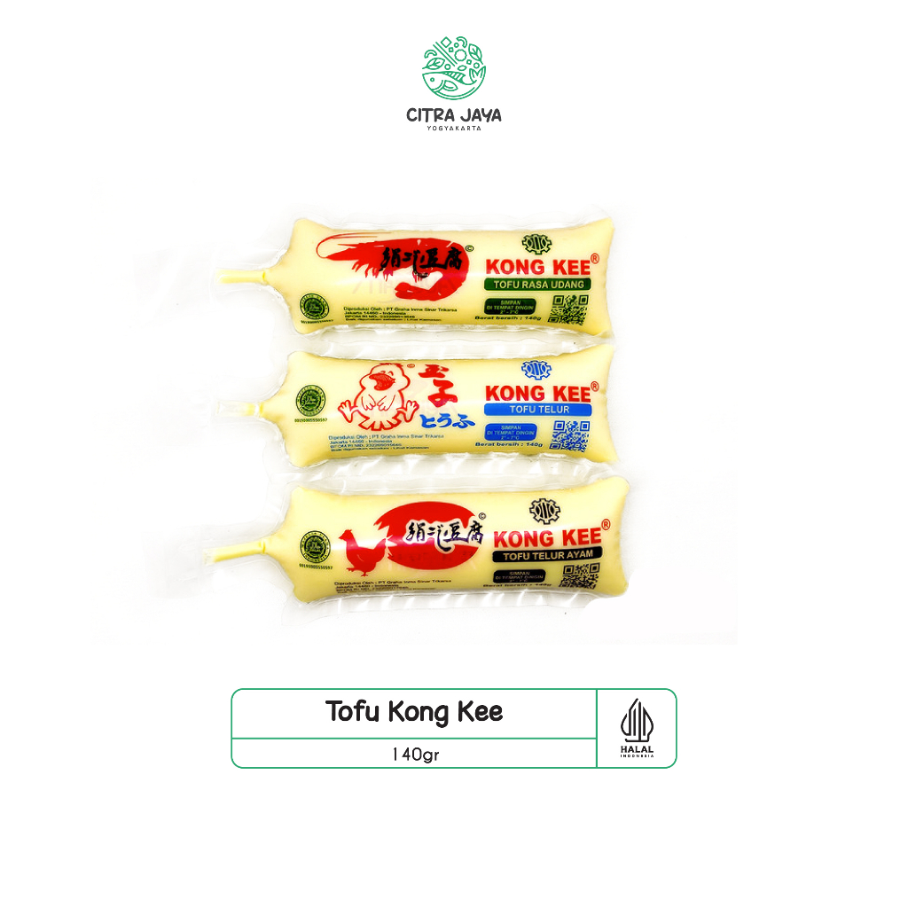 

Tofu Kong Kee 140g - Citra Jaya Yogyakarta