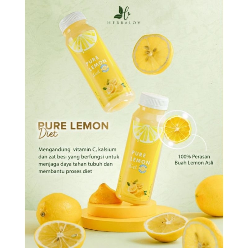 

Pure lemon diet herbalon 100% buah lemon asli untuk imun booster diet sehat DBH flu batuk radang tenggorokan panas dalam buah lemon asli kualitas premium herbalov herbamour