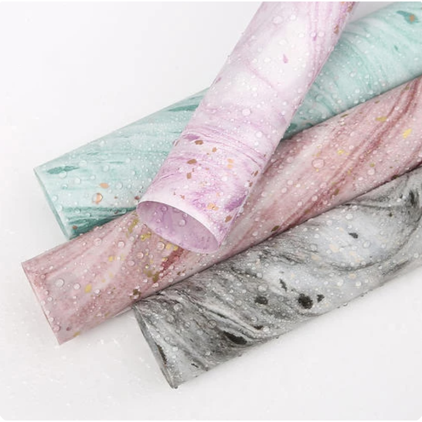 

[ECER] FLOWER WRAPPING NEW AURORA COLOR CELLOPHANE 58x58CM KERTAS BUKET BUNGA