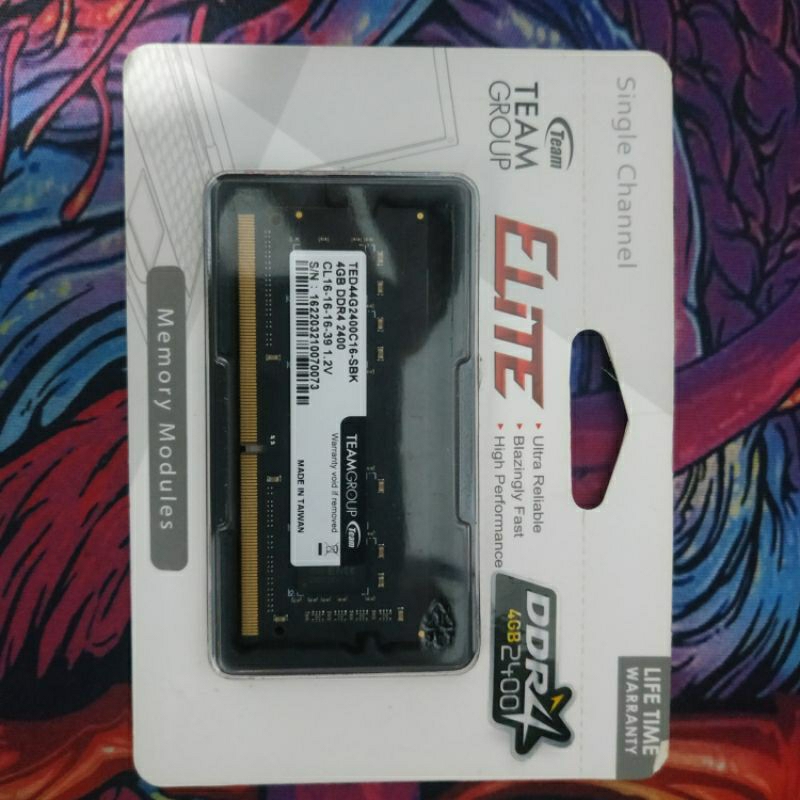 Ram Team Elite DDR4 4GB 2400Mhz Sodimm
