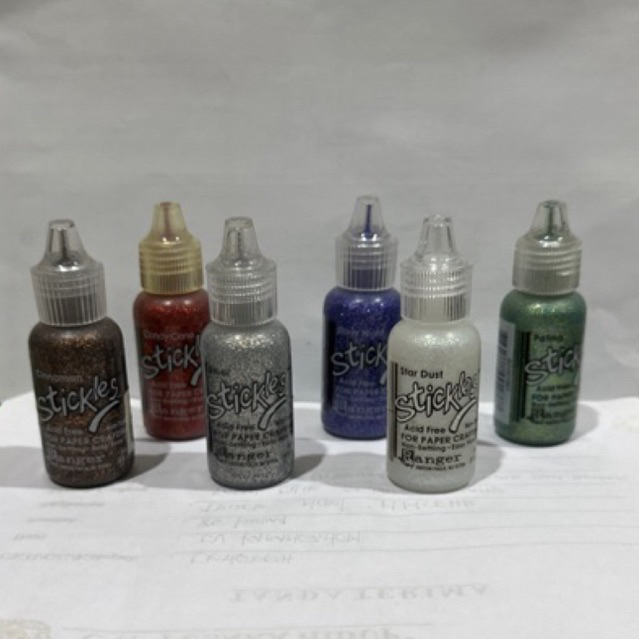 

PRELOVED STICKLES GLITTER FOR PAPER CRAFTING