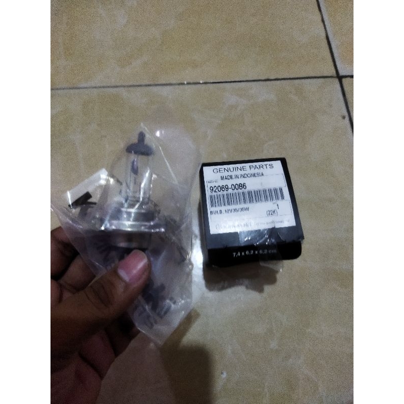 Bohlam lampu bohlam depan klx 150 original