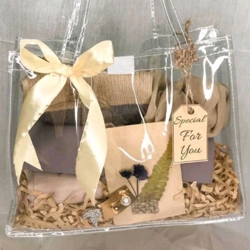 

tas mika transparan new polos