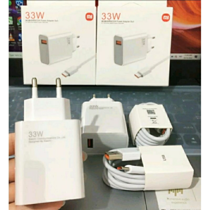 Charger Xiaomi redmi 10 Type C 33 watt Turbo 33W original