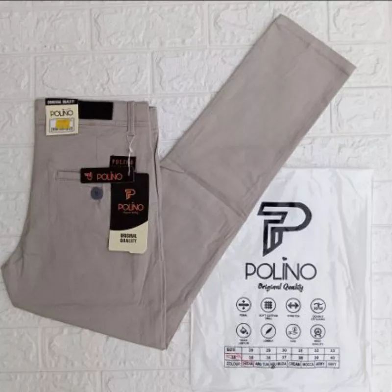 Celana Chino panjang Polino dan Denny's