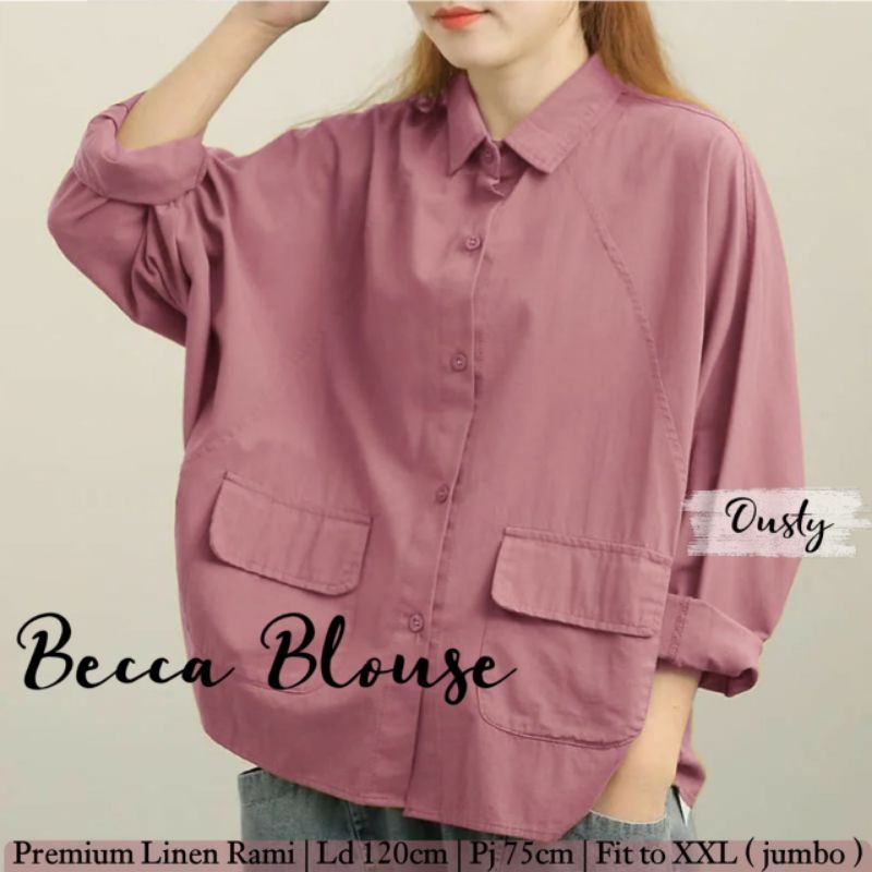 BECCA BLOUSE WANITA TERBARU