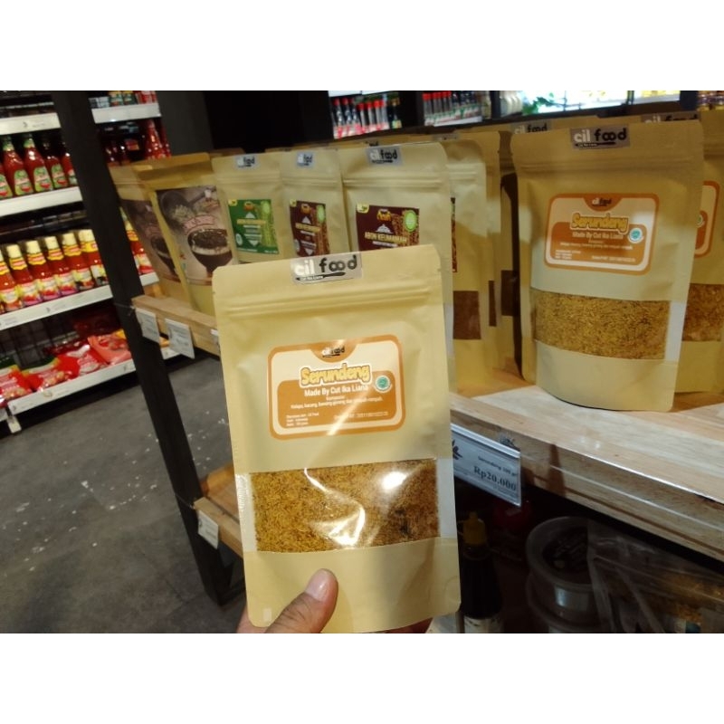 

Serundeng Kelapa Khas Aceh by Cil Food 250 gram