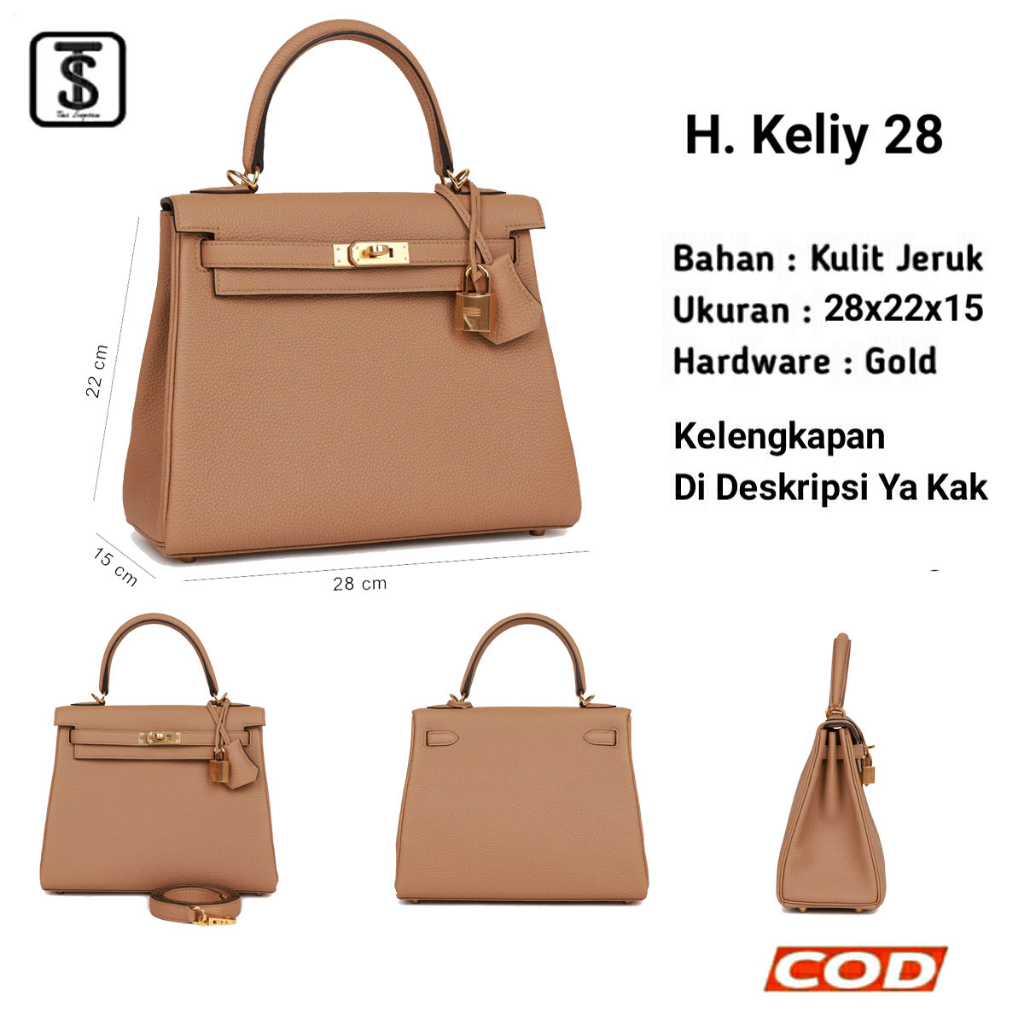 Jual Tas Wanita IMPORT HERMES KELLY28 EPSOM SELLIER ORIGINAL LEATHER GRATIS  ONGKIR HARGA MURAH !!!