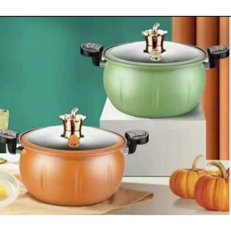 Panci Presto Labu Unik Bahan Batu Premium Anti Lengket