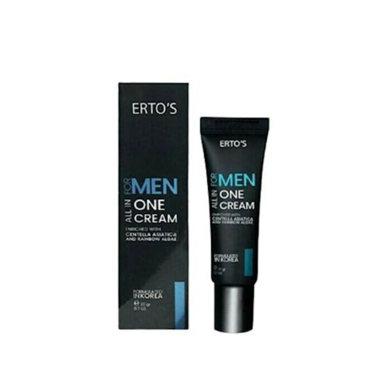 ERTOS ALL IN ONE CREAM FOR MEN KRIM PEMUTIH WAJAH PRIA SKINCARE