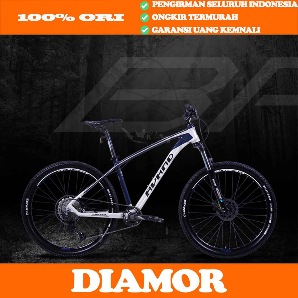 AVAND BRONX Sepeda Gunung MTB 27.5 Alloy Shimano Deore 11 Speed