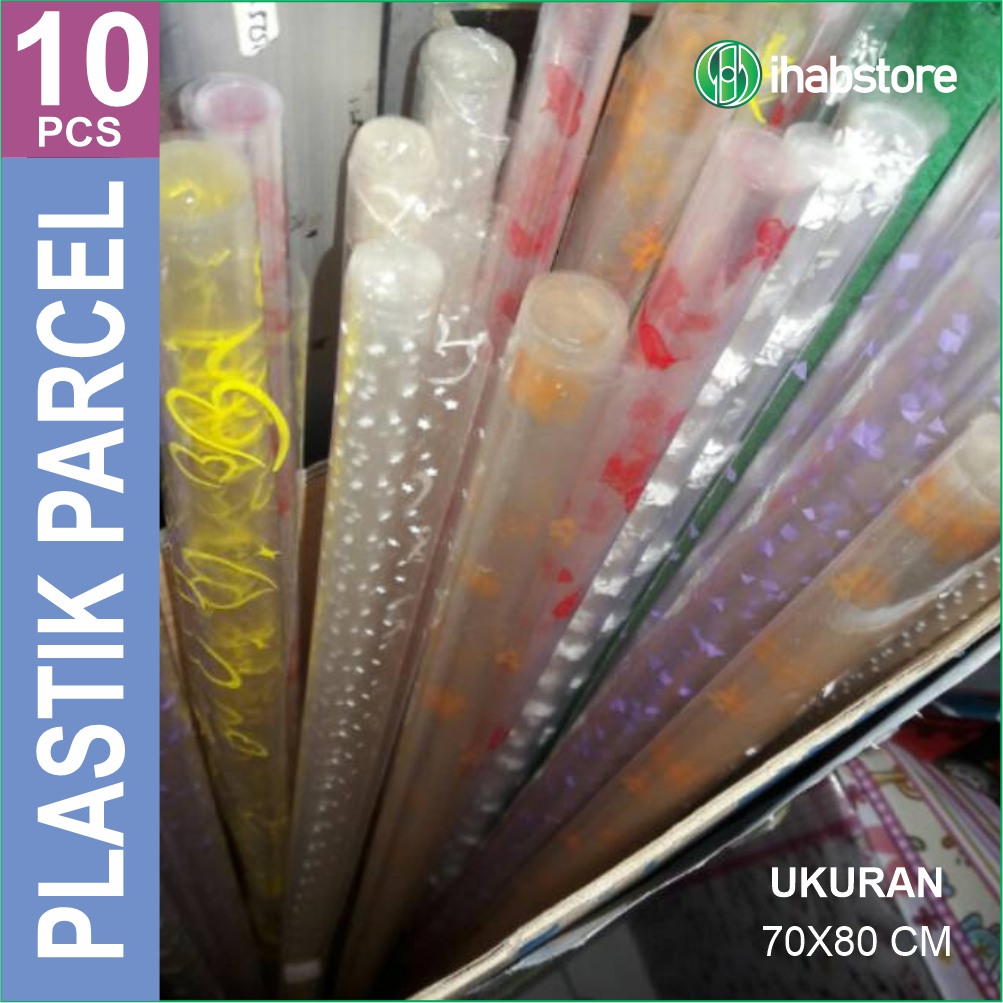 

Plastik Parcel Polos-Warna[10 lebar]