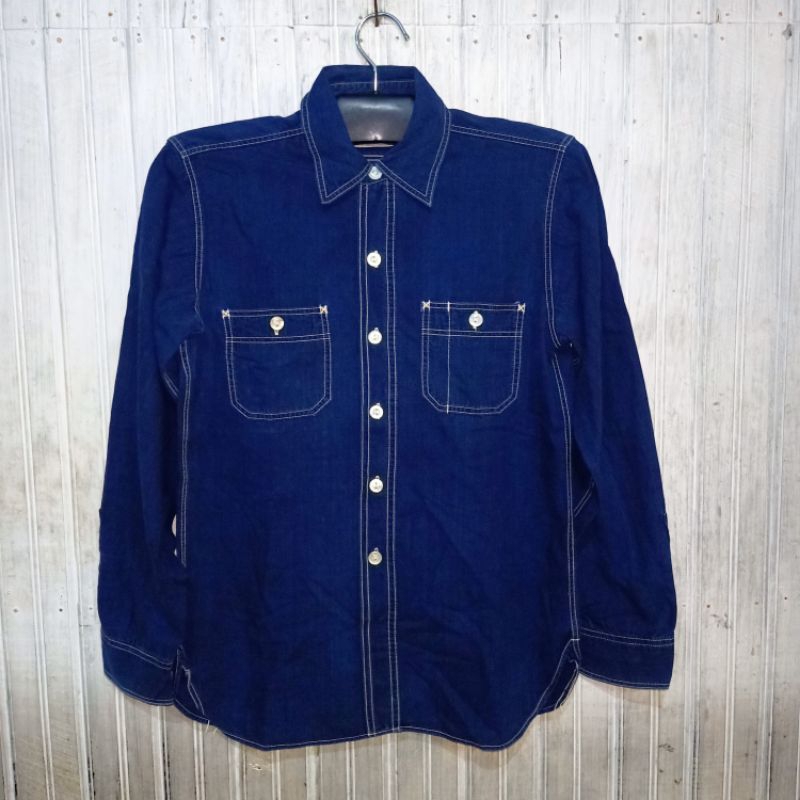 Chambray long Sleeve Shirt Runoff Joe Mccoy