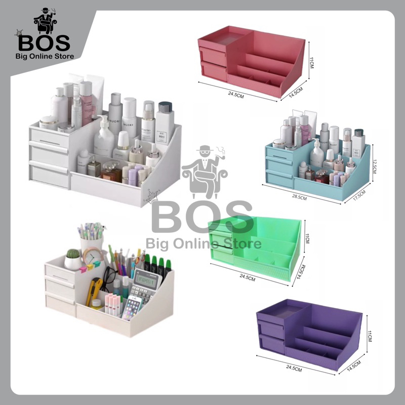 BOS - Rak Kosmetik | Cosmetic Storage Drawer / Kotak Penyimpanan Makeup