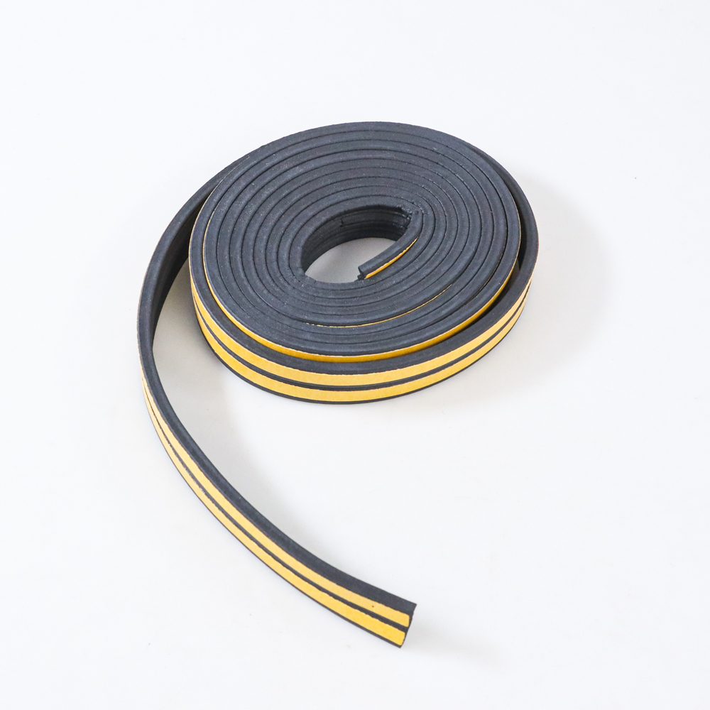 MIFENGTIAO Lis Penghalang Debu Pintu Door Bottom Sealing Strips 2x2.5m E - ESPV5 - Black