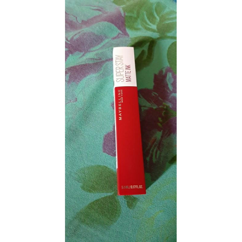 Preloved Maybelline Superstay Matte Ink Shade 375 Peacekeeper