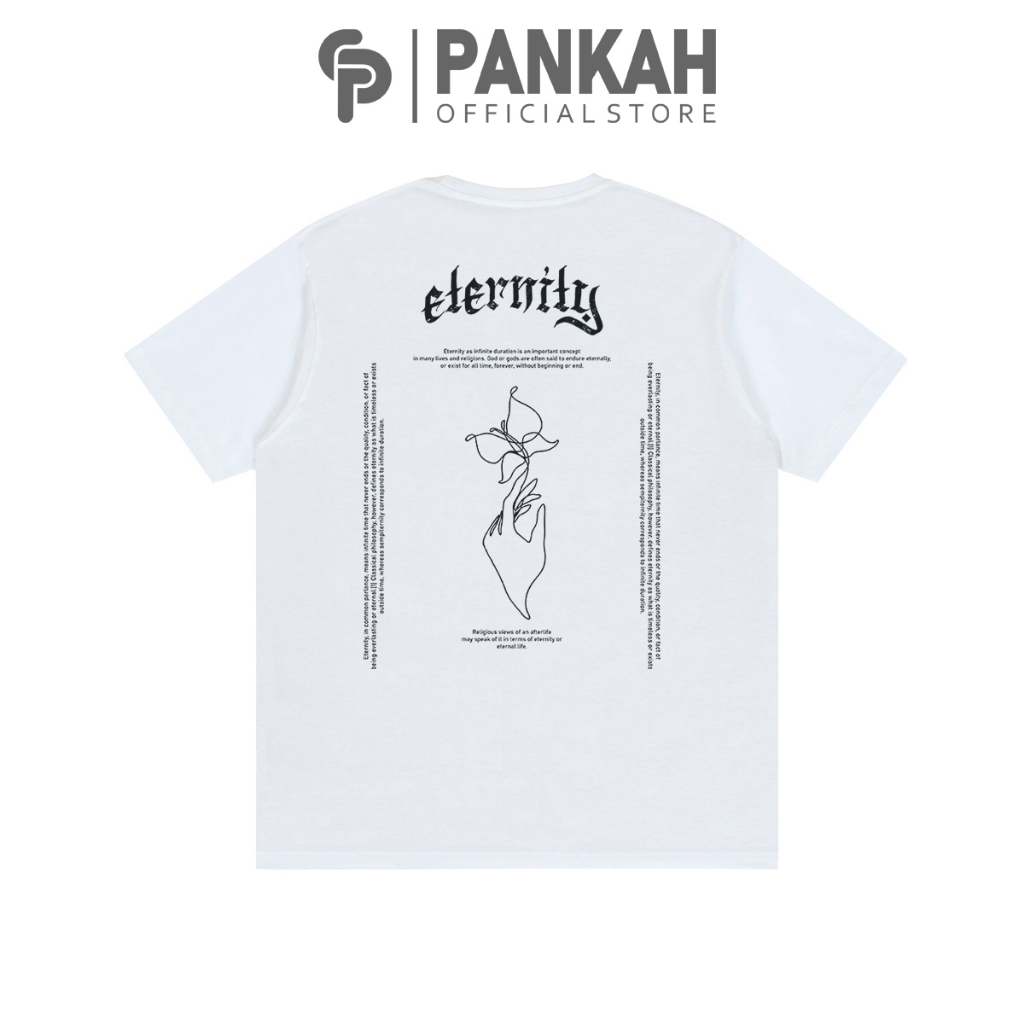 T Shirt Pria Eternity / Kaos Distro Reguler Fit / PREMIUM