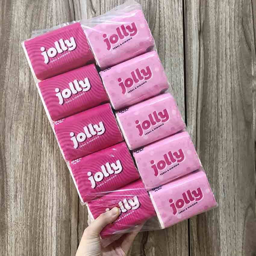 (ECER) Jolly Pop Tisu Kuliner Facial Tissue 200s Tisu Wajah Ekonomis