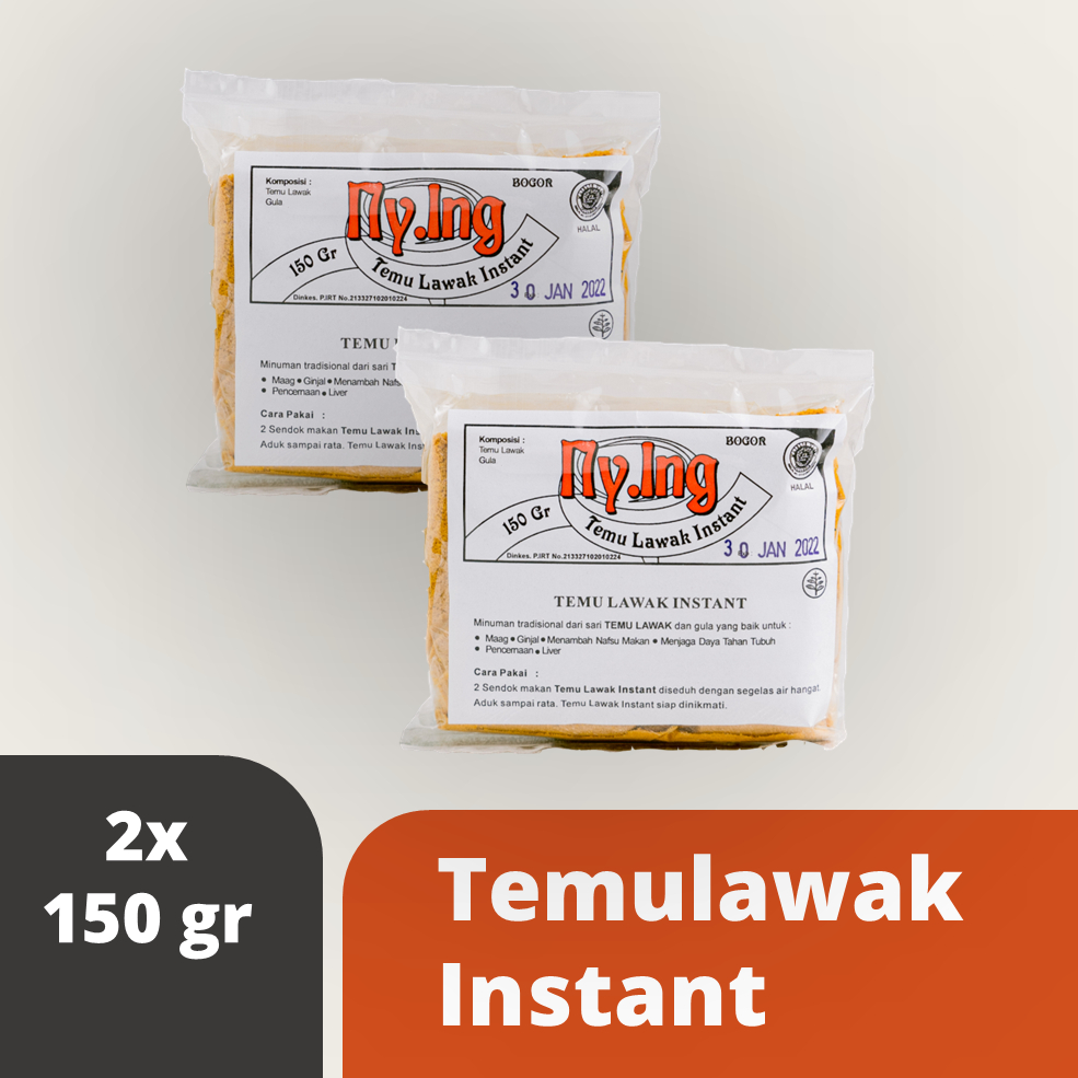 

Jamu Ny. Ing Temulawak Instan / Jamu Serbuk (PAKET 2PCS)