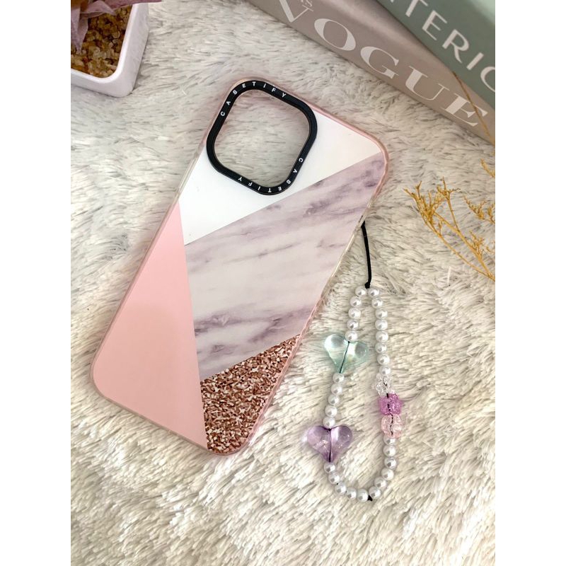 CASETIFY GEOMETRIC PINK CASE