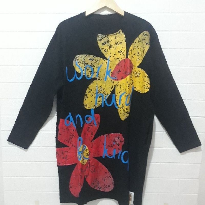 Tunik kaos katun combed 24s