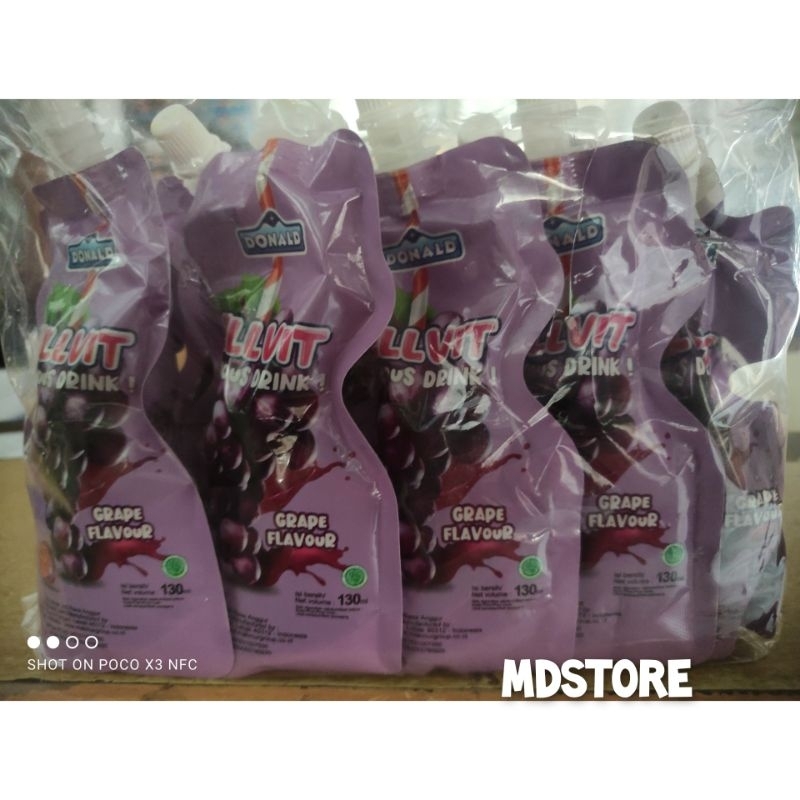 

Donald Jelly Vit Strawberry Dan Grape 130ml (6pac x 10pcs)