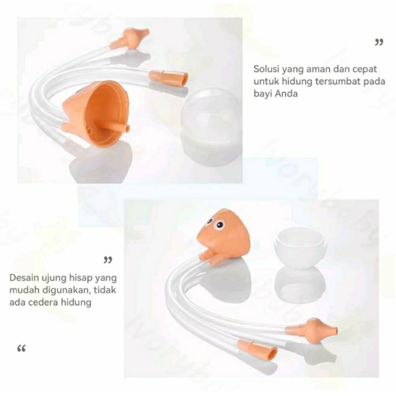 Penyedot ingus bayi Nasal Aspirator Lendir Nose Cleaner Sedot Pembersih kotoran hidung baby 0+ bln newborn