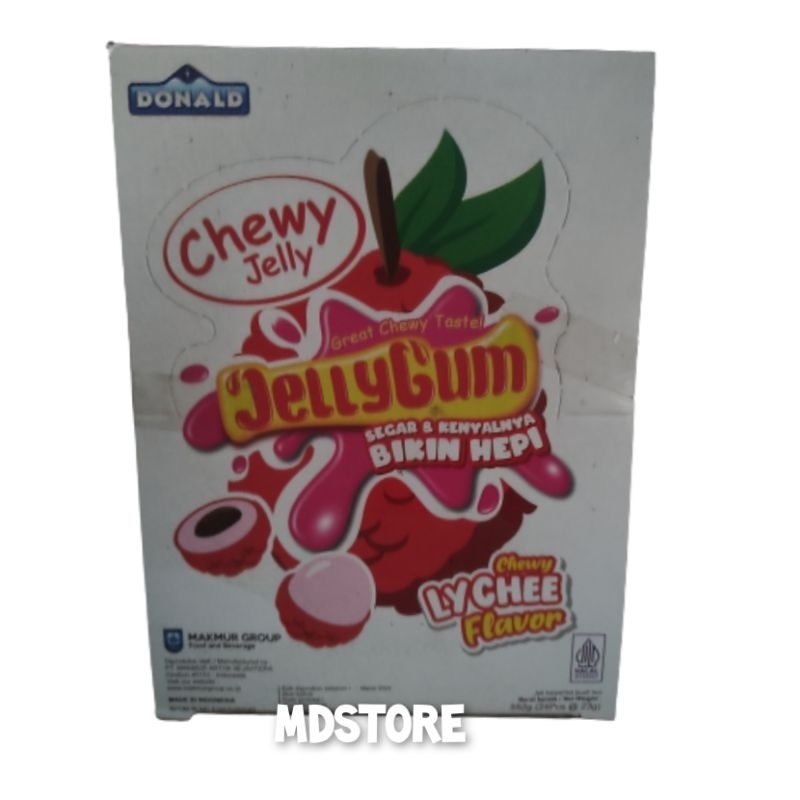 

Donald Jelly Gum 23g (24pcs x 6bok)