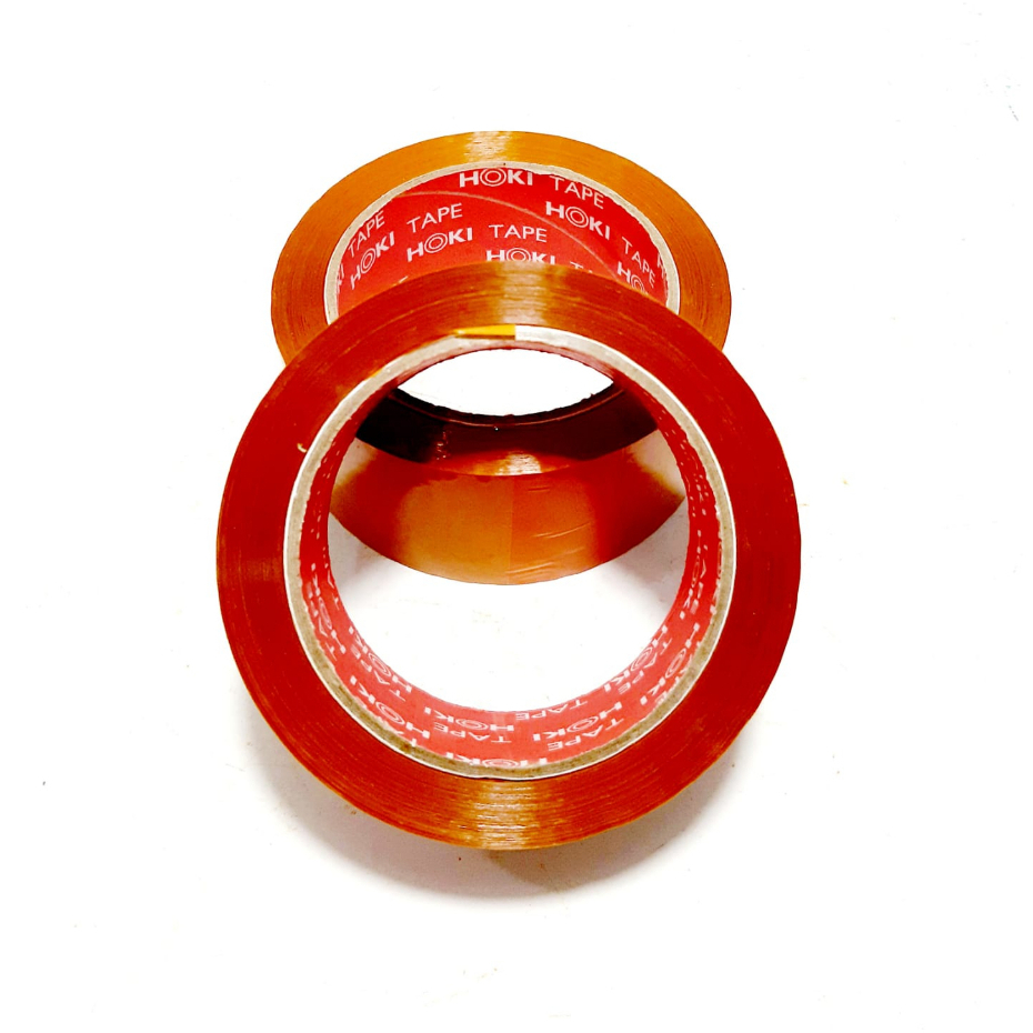 

Harga 1pcs Lakban Tape Coklat dan Bening 2inchx45mmx100yard Berkualitas Bagus