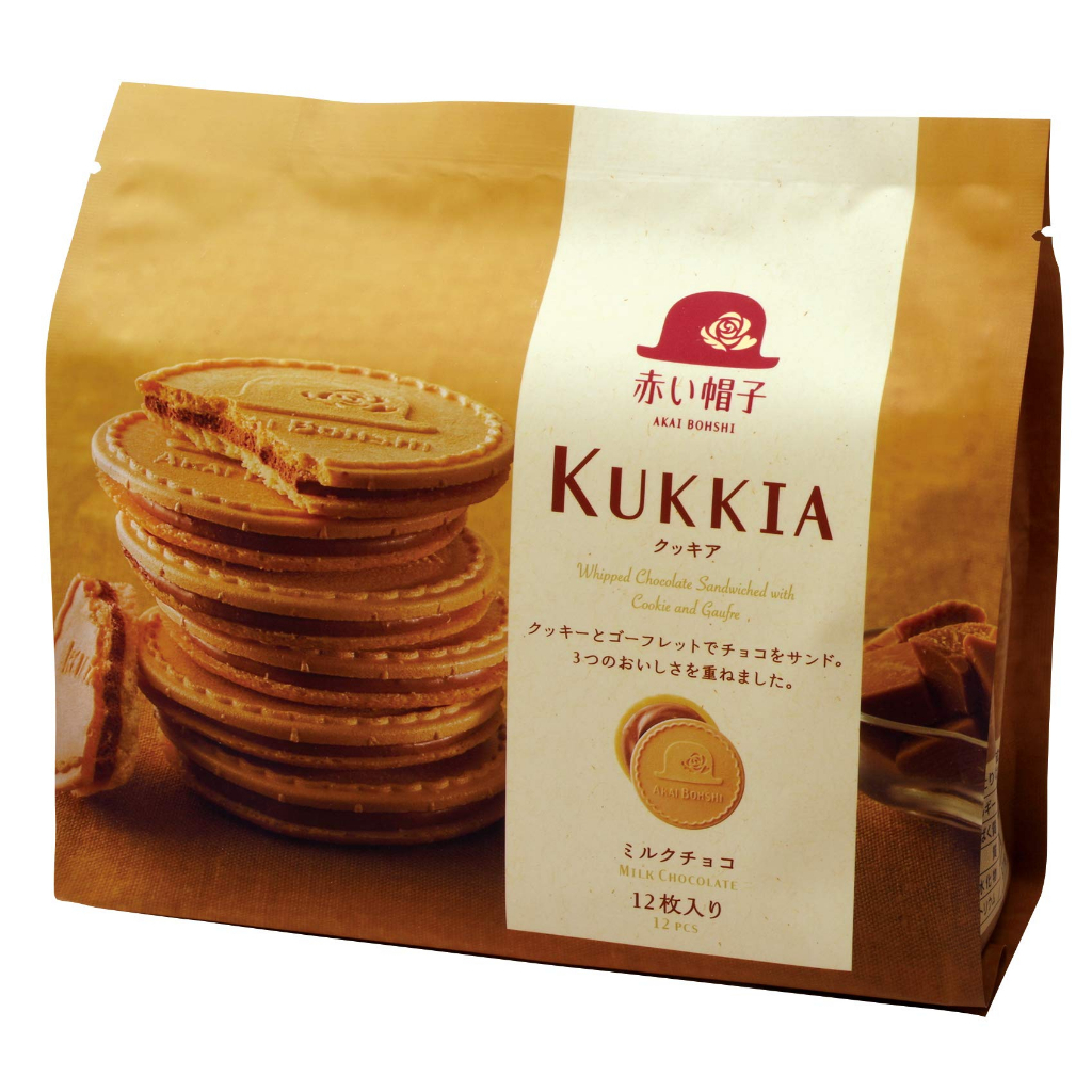 

Tivoli Kukkia Milk Chocolate Cookies 116gr isi 12