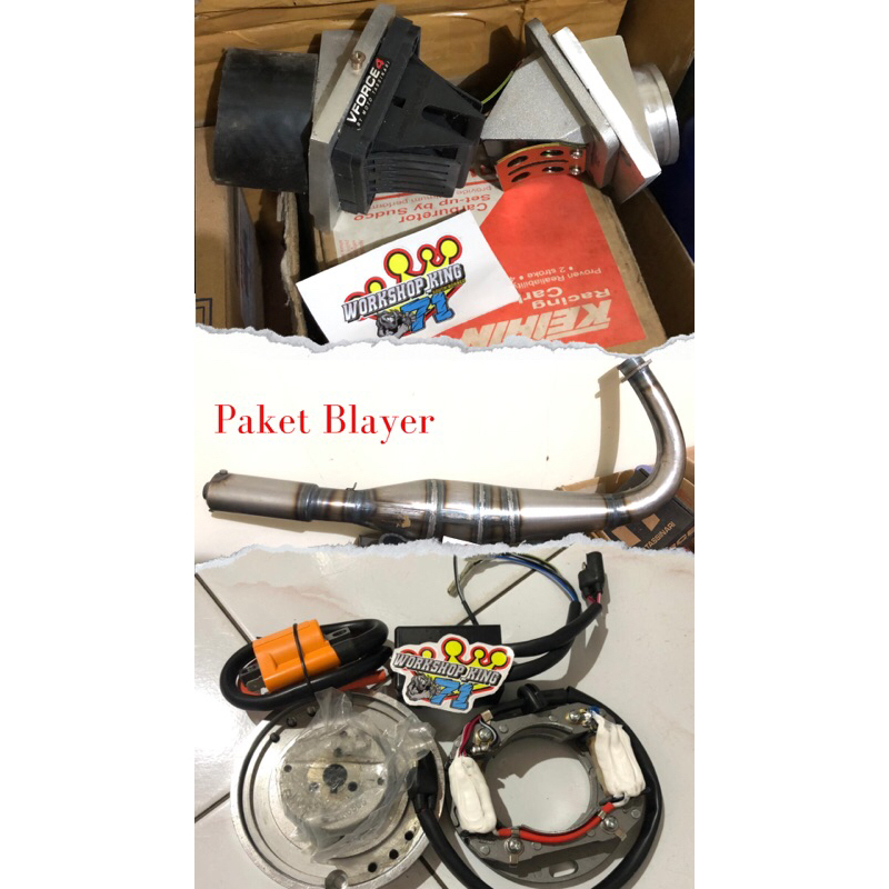 paket blayer rx king pengapian rm knalpot membran tinggal pasang garansi