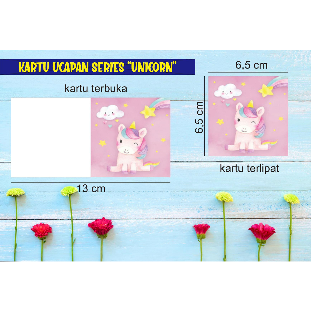 Kartu ucapan lipat / kartu ucapan birthday / kartu ucapan happy birthday lipat / kartu ucapan