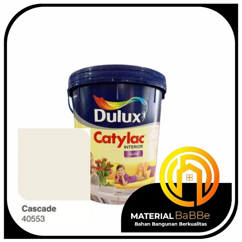 Dulux Catylac Interior Glow Cascade 40553 4,5 kg | Cat Dinding Dalam