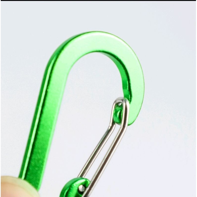 Gantungan Karabiner Klip Aluminium Alloy 1 PCS - Clip Lock Carabiner Multifungsi