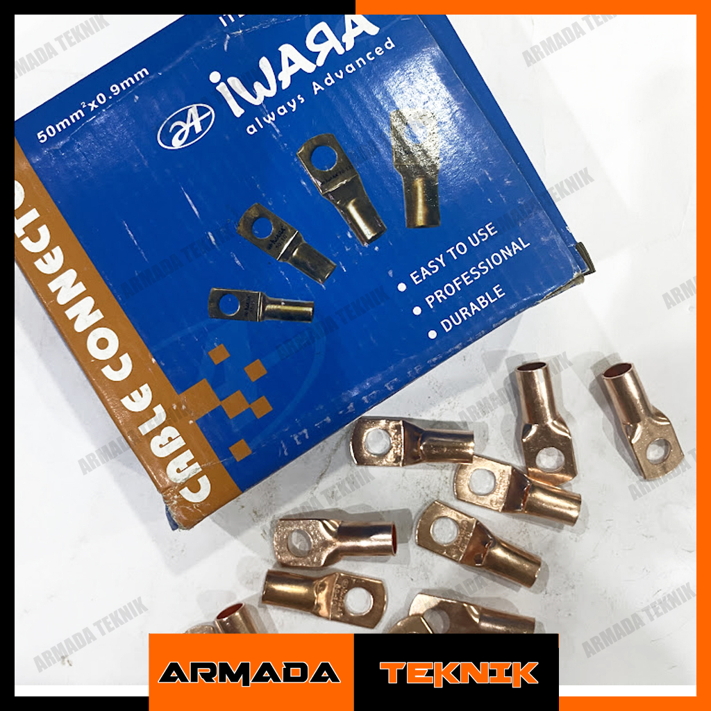 IWARA Skun Kabel Tembaga 50 mm - 10 / Cable Scun Schoon 50mm