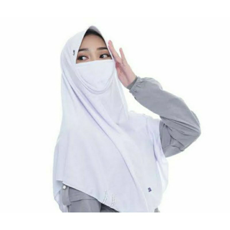 kerudung rabbani ori kasera panna xl putih