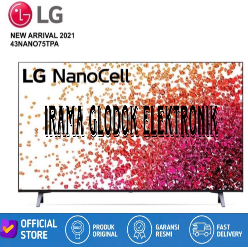 43NANO75TPA LG SMART TV UHD 4K HDR NANO CELL 43NANO75