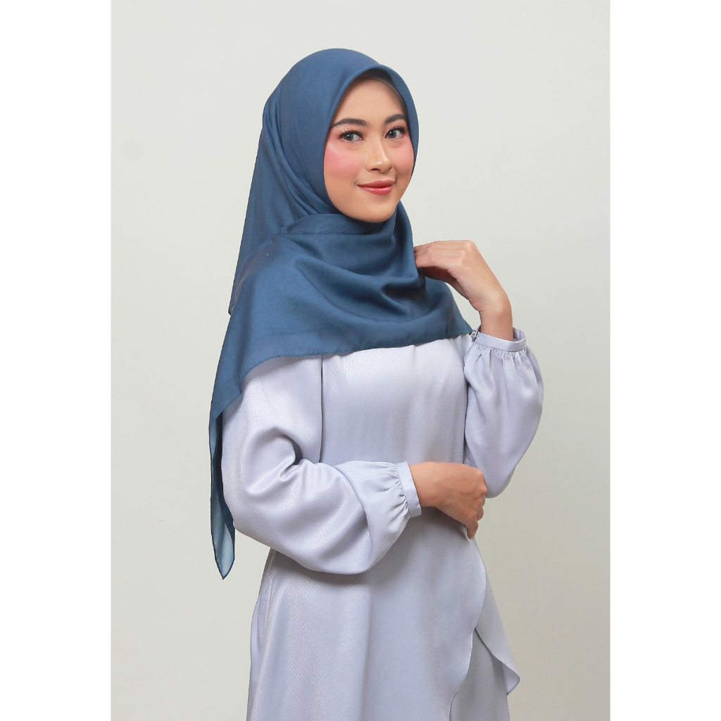 JILBAB OCEANA PLAIN SCARF ZOYA HIJAB SEGI EMPAT BASIC POLOS ORIGINAL