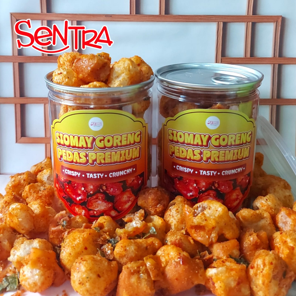 

Siomay Goreng Kering Pedas Daun Jeruk Kriuk Premium Kemasan PET CAN