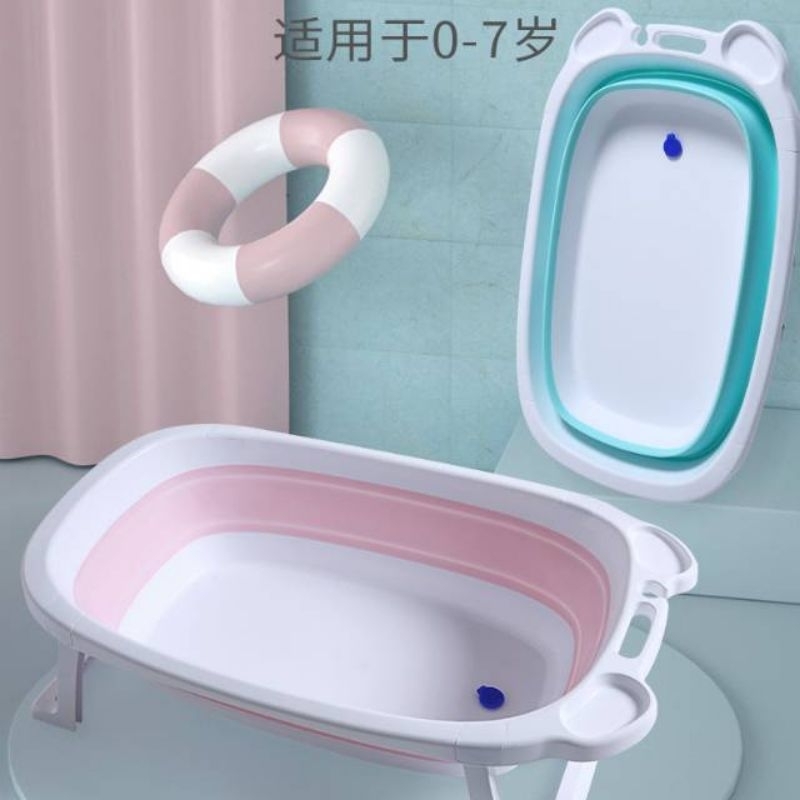 bak mandi lipat bayi portable