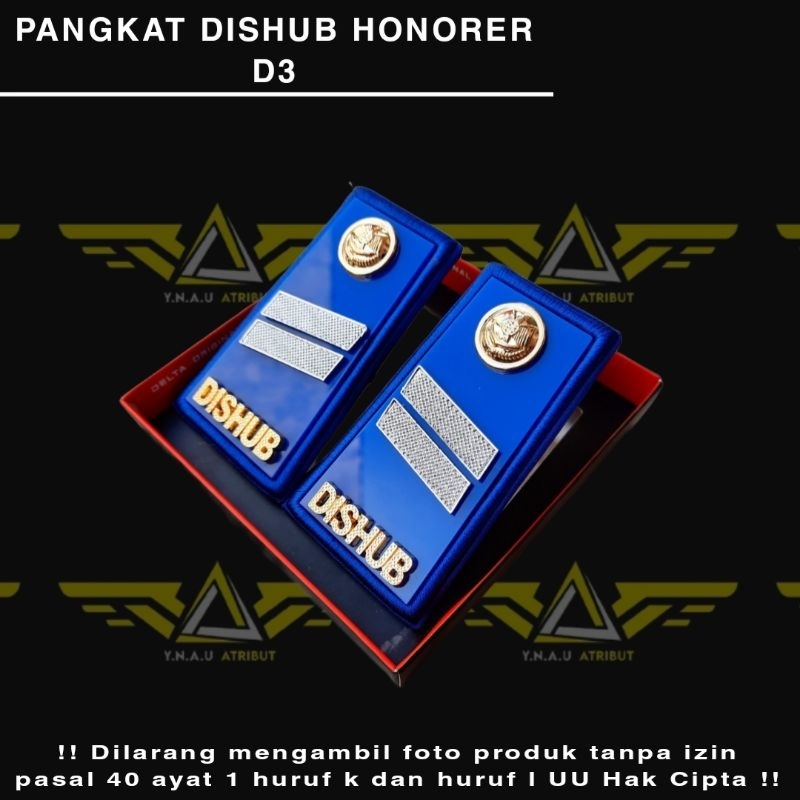 ATRIBUT DISHUB / PANGKAT HONORER DISHUB D3 EXCLUSIVE