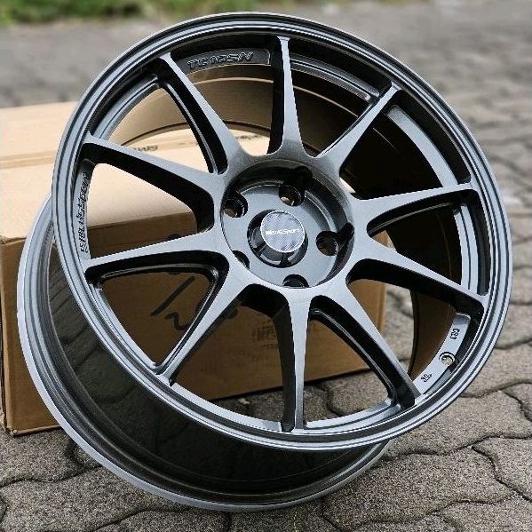 Velg Mobil Wedssport TC105N JF Luxury R18 Lebar 8.5 ET 40 Dark Gunmetal Innova Civic Xpander Hrv Brv