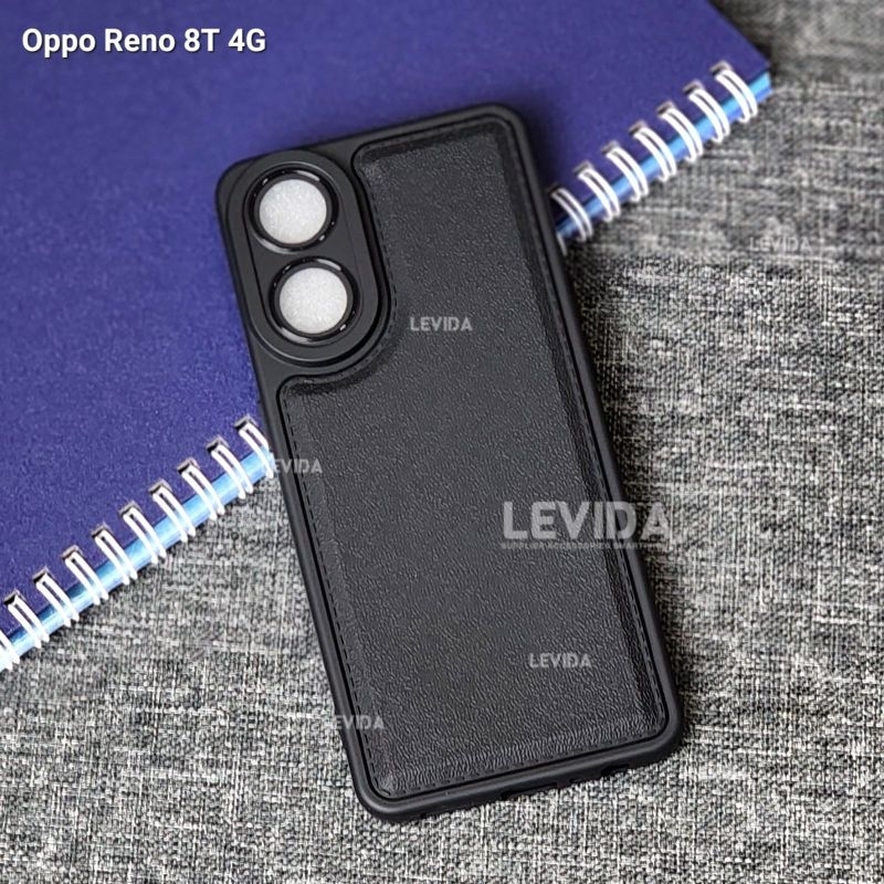 Case Oppo Reno 8T 4G Oppo Reno 8T 5G Case Leather Pro Black Oppo Reno 8T 4G Oppo reno 8T 5G
