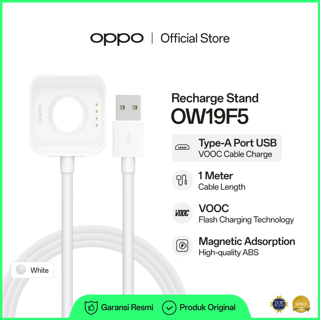[NEW!] OPPO Recharge Stand OW19F5 - OPPO WATCH Magnetic Charger