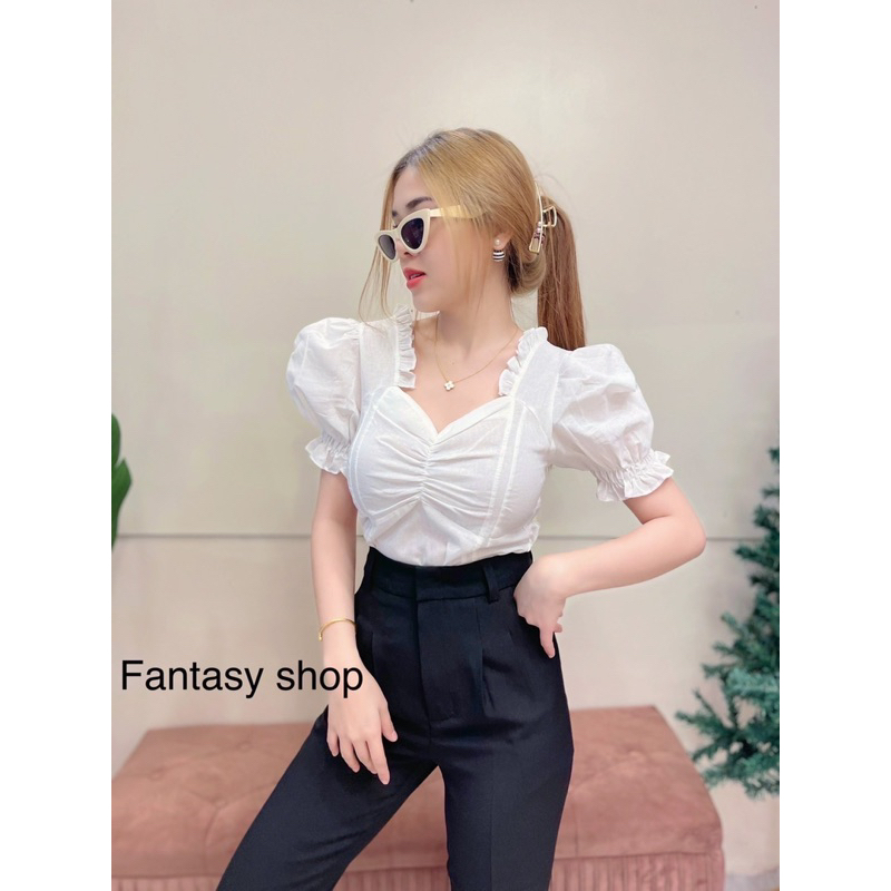 ATASAN FANTASY SHOP CASUAL LENGAN KARET IMPORT BANGKOK CODE F 22