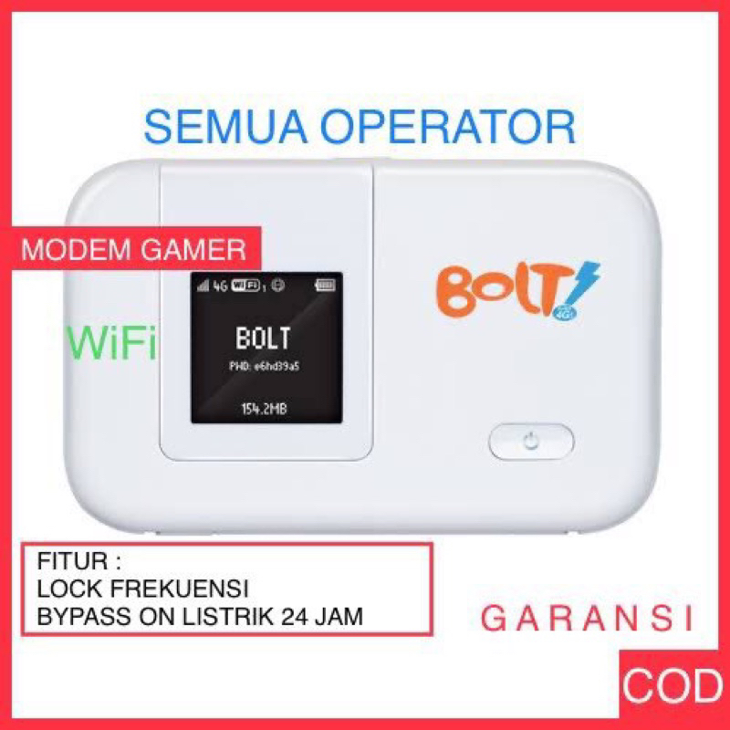 MODEM WIFI 4G ALL OPERATOR MIFI HUAWEI 5372 BOLT SLIM 1 BOLT MAX 1