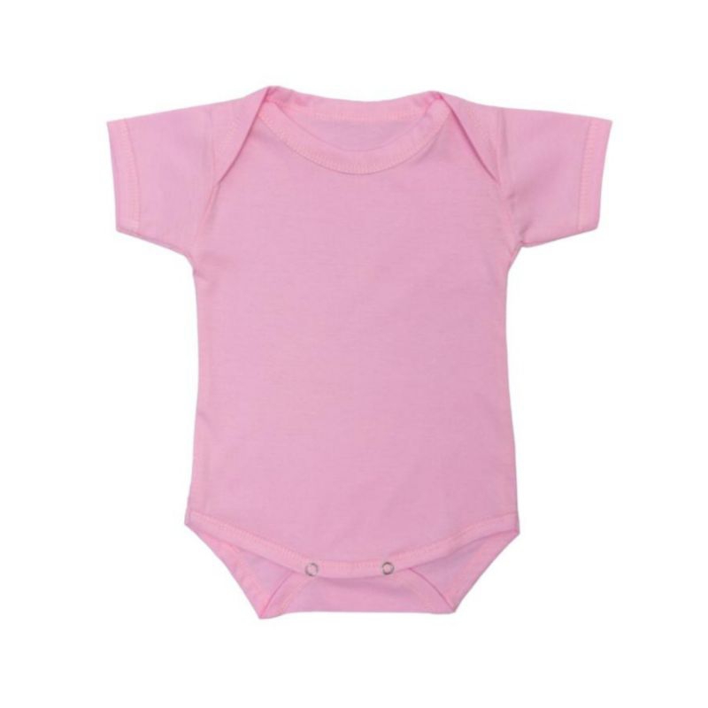 Baju Bayi Jumper Bodysuits Katun Polos Jumpsuit Baby Newborn Termurah